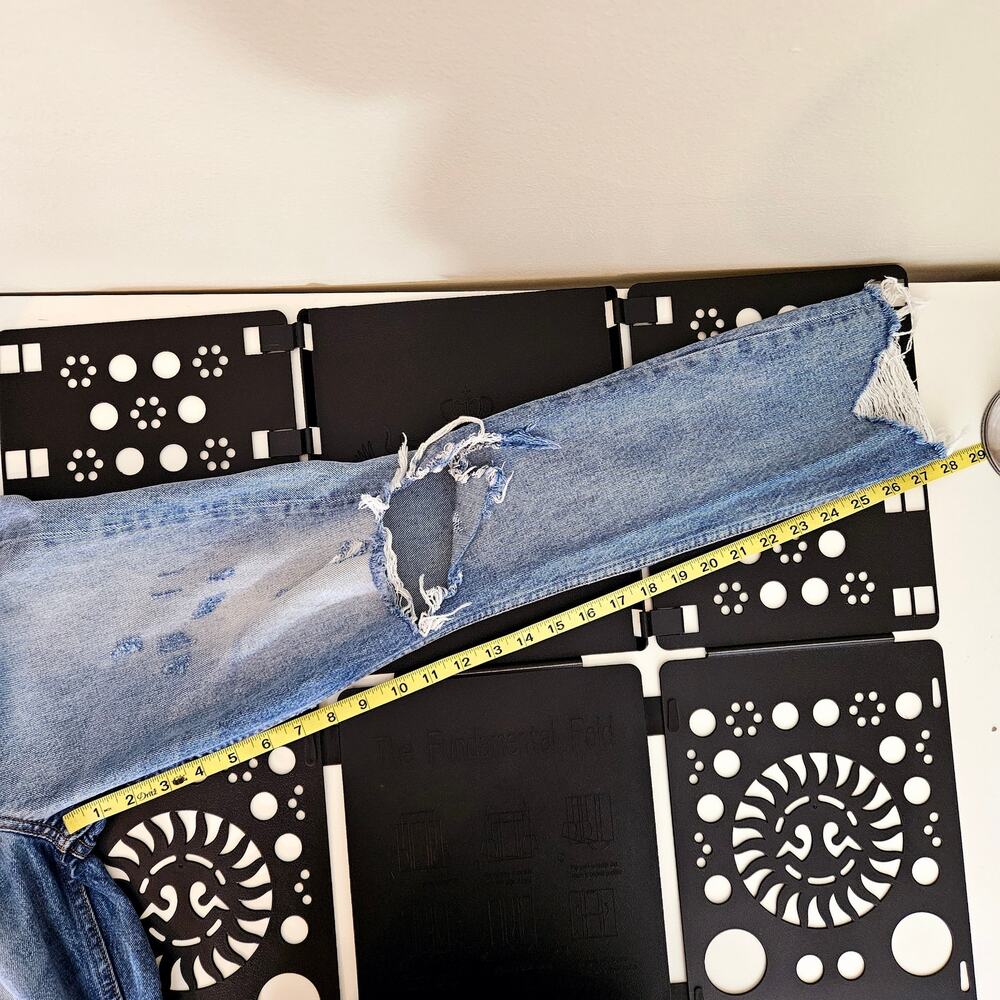 Boyish Denim Jeans Billy High Rise Waist Destroyed Distressed | Women's 25 - Picture 9 of 16